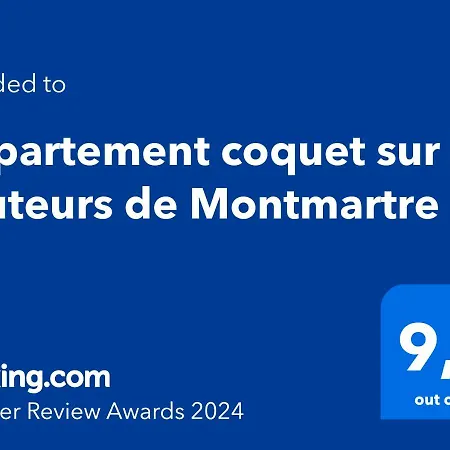 Appartamento Coquet Sur Les Hauteurs De Montmartre Parigi